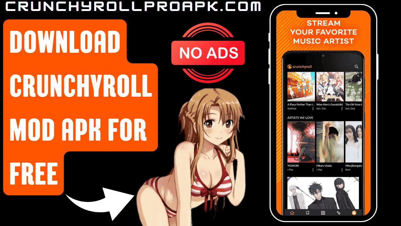 Crunchyroll Mod APK Download